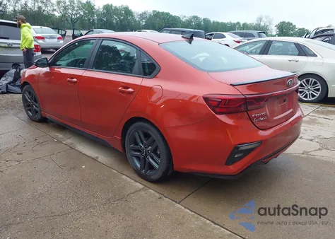 2020 Kia Forte Gt-Line из США, поврежденный, VIN 3KPF34AD3LE260009